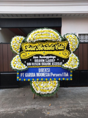 Papan Bunga Duka di Sirnasari